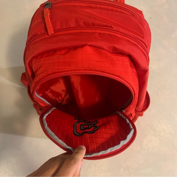 Scona Basketball Under Armour All Sport Backpack Red - Picture 3 of 10